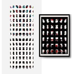 Cosmostarart Digital Fragmentation by C. Morningstar – Set of 3,‎ 12"x16"